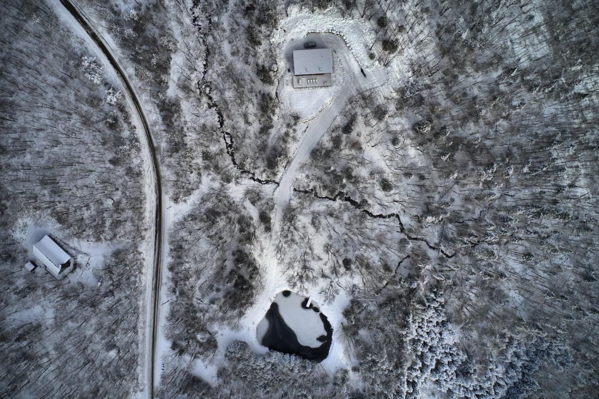 Kallm-Mont-Tremblant Chalet With Hot Tub, Pond & Beach On Private 7Acre Estate Lac-Superieur 外观 照片